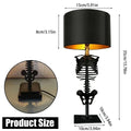 Skull Table Lamp Skeleton Horror 3D Statue Creative Party Ornament Prop Halloween Decoration Atmosphere Lamp Night Light
