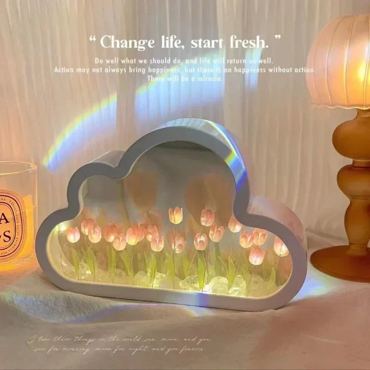 Tulip Atmosphere Infinite Flowers Night Light |