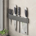 Knife holder - Knifey - Stainless steel - Multi-function shelf