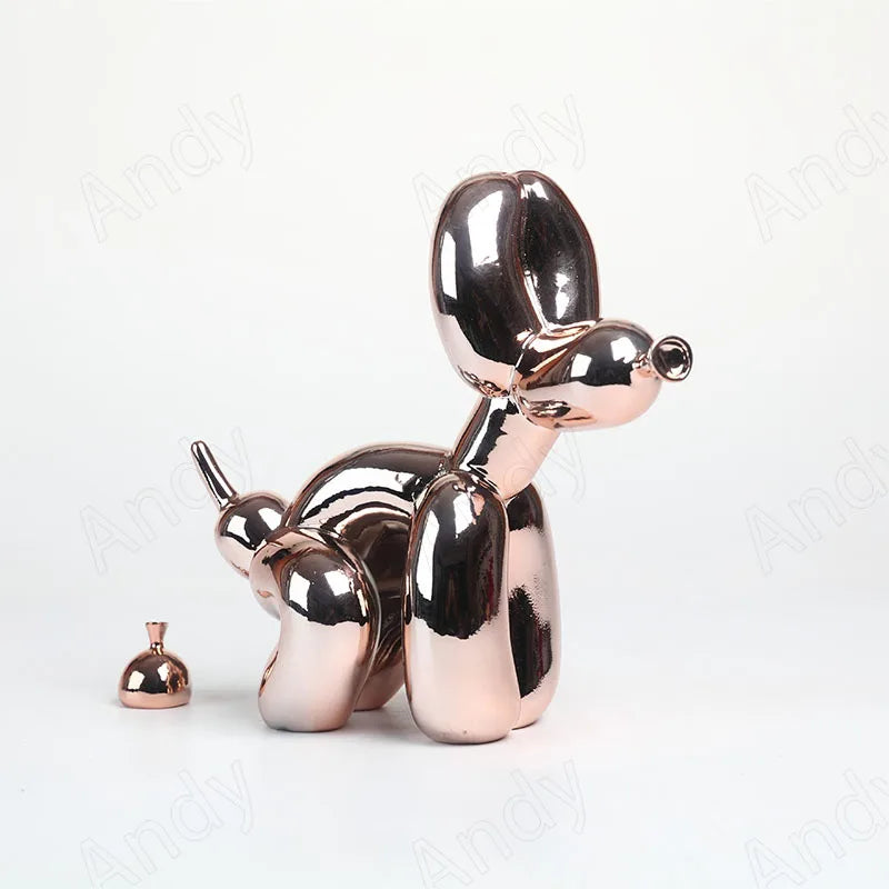 Minimalist Balloon Dog Ornament