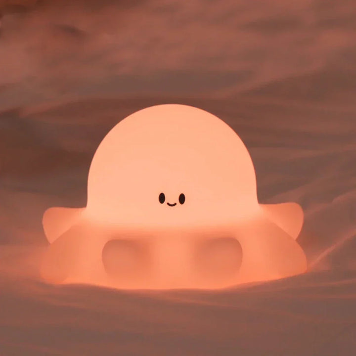 LumiSoft LED Night Light | Soft Silicone | Extra Long Battery Life | USB Rechargeable