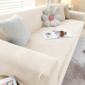Textured Stretch Sofa Cover | Non-Slip, Machine Washable & Protective for 1-Seater, 2-Seater, and 3-Seater Sofas
