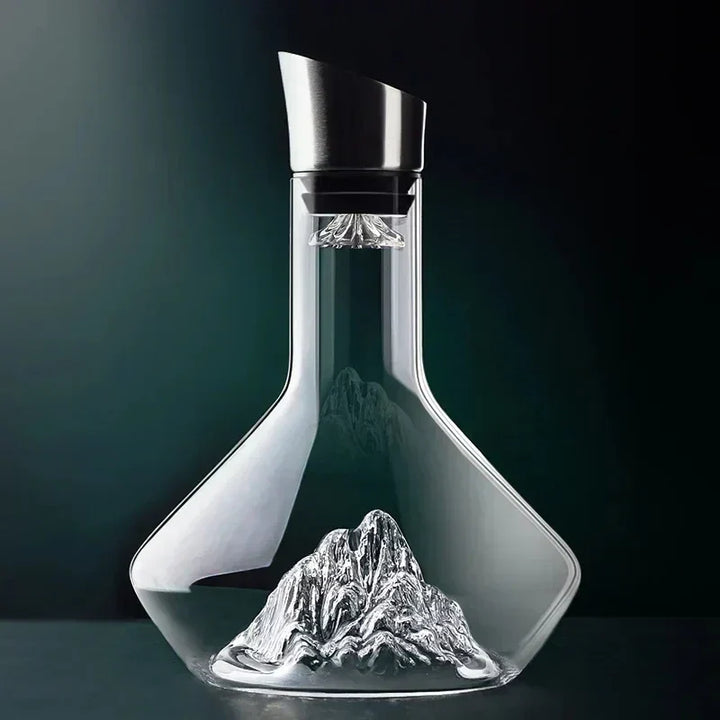 1500ml Iceberg Decanter Creative Lead-Free Crystal Material Luxury High-Quality Home Red Wine Distributor Decanter Wine Jug