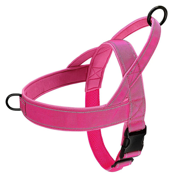 Adjustable Reflective Dog Harness with Handle for All Dog Breeds