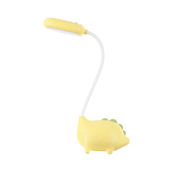 Rechargeable LED Desk Lamp with Cartoon Dinosaur Eye Care