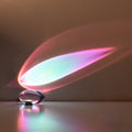 Creative Crystal Projection Angel Eyes LED Table Lamp