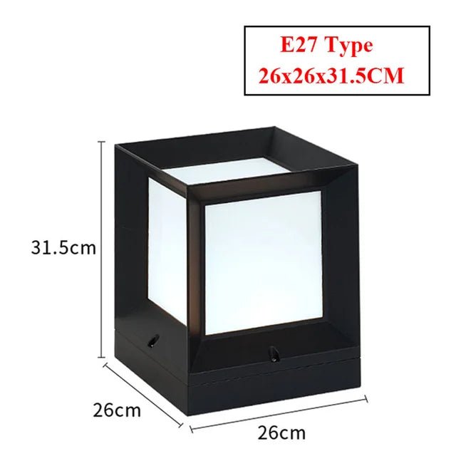 Modern LED outdoor floor lamp for driveways, gates, and garden paths