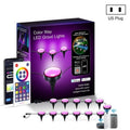 CP01 Outdoor WIFI Smart APP Control Garden Light Music Synchronization Outdoor Ground Lights (US Plug)