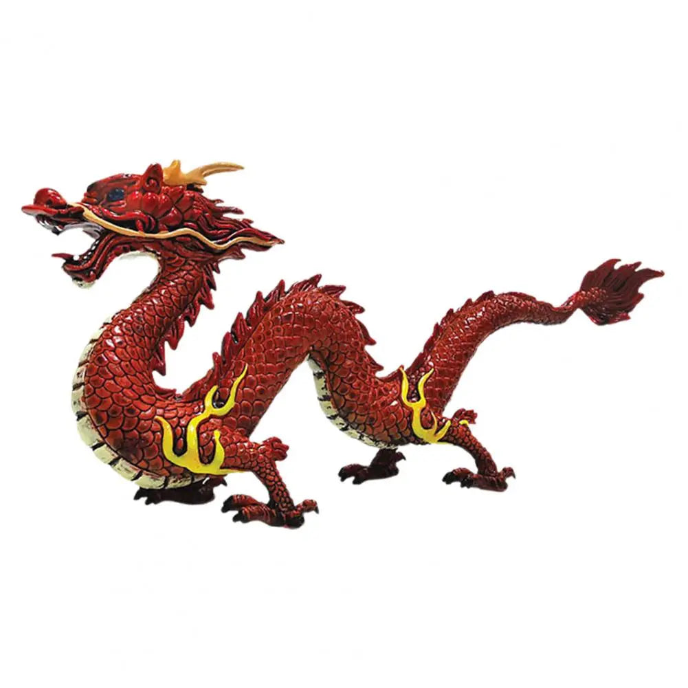 Lively Chinese Dragon Feng Shui Sculpture