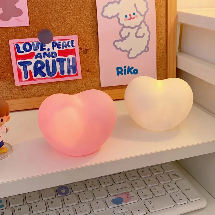 Heart LED Lamp | 3D Night Light &amp; Decor | Romantic &amp; Creative | Gift for Wedding, Birthday &amp; Christmas