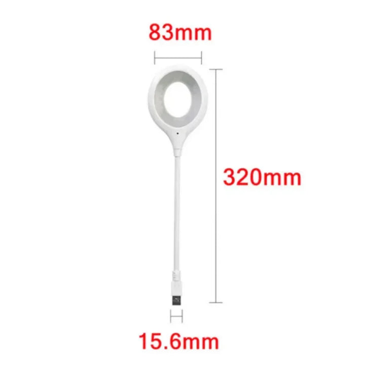 Compact and Rechargeable Night Light – Flexible LED Light for Desk and Nightstand
