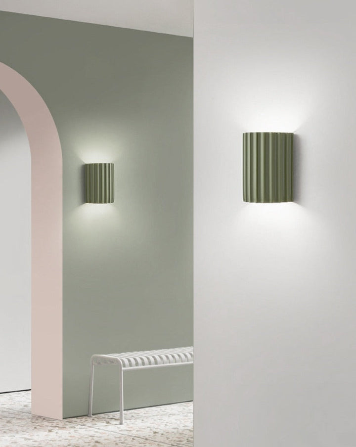 Folding color Resin LED Wall Light Lamp