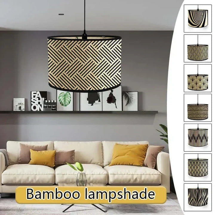 Art Deco Drum Lampshade