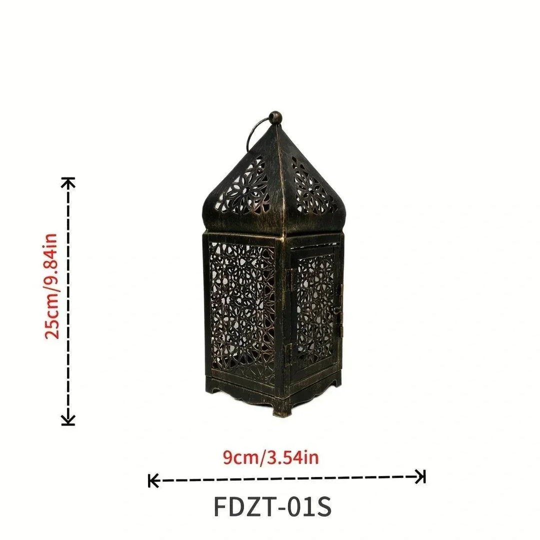 Mystique Oriental Lantern - Vintage Candle Holder