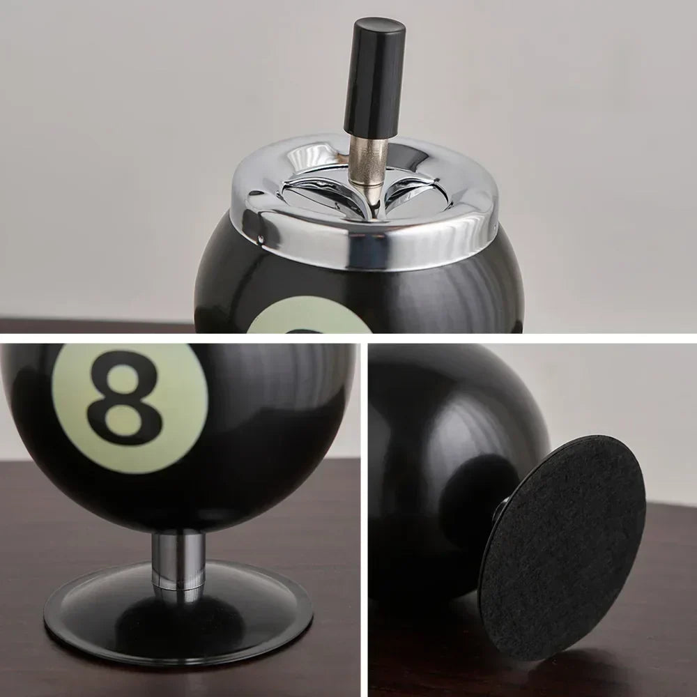 Metal Billiard Ashtray
