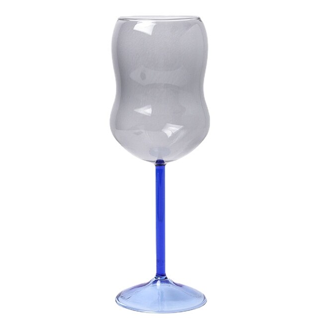 2-colored Chubby wine glass