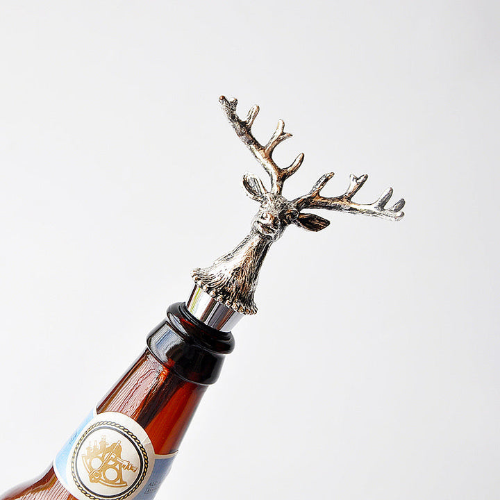 Scandinavian Moose Wine Stopper