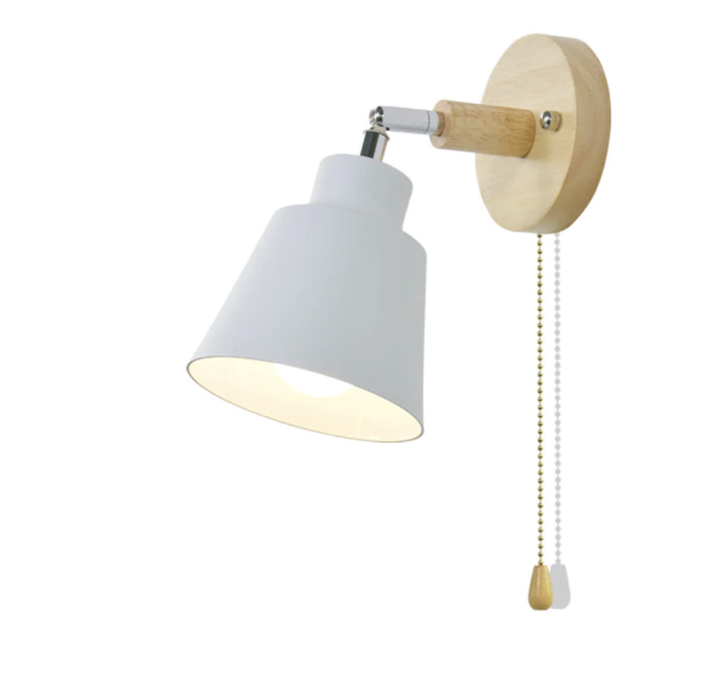 Rotatable Collin Wall Light with Pull Chain Switch