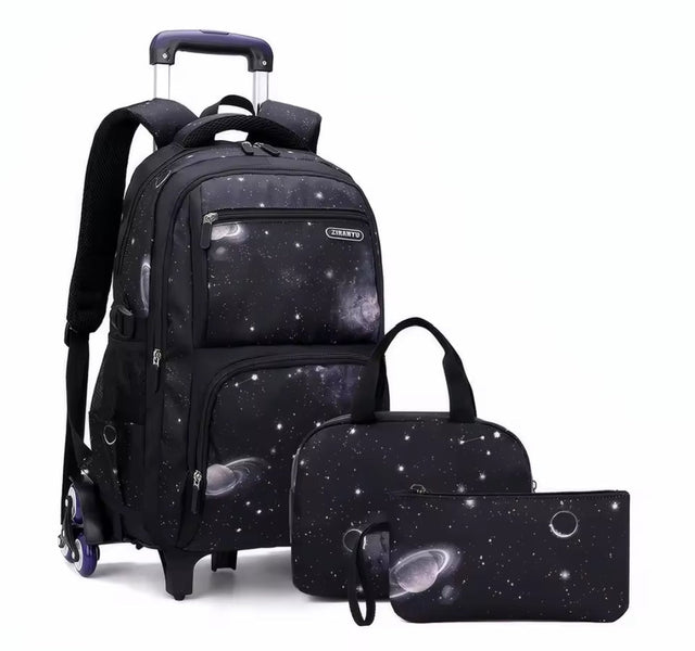 Rolling Trolley School Backpack
