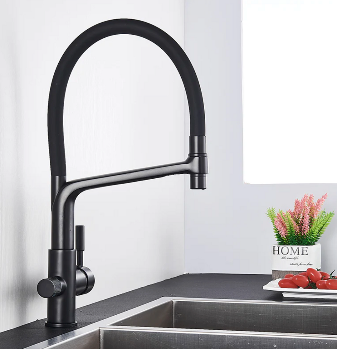 Double Outlet Drinking Water Faucet Filtered Kitchen Faucets