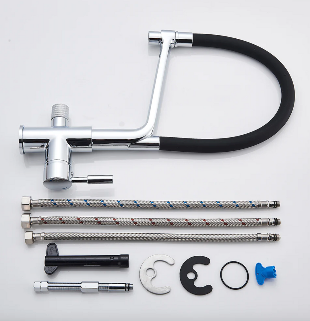 Double Outlet Drinking Water Faucet Filtered Kitchen Faucets
