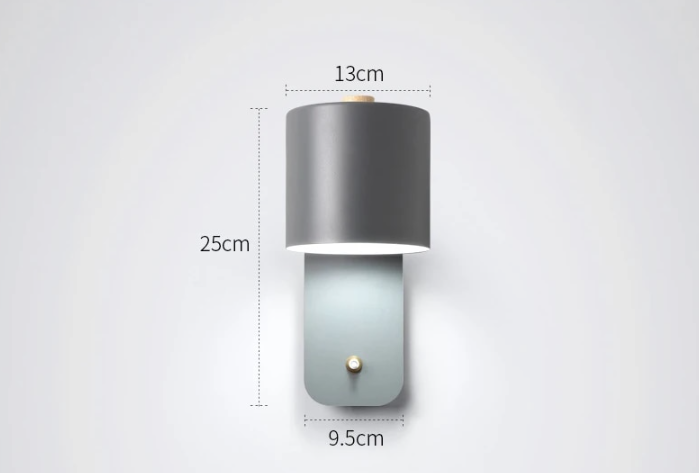 Frendor - Modern LED Wall Lamps with Switch Indoor Home Decor Lighting