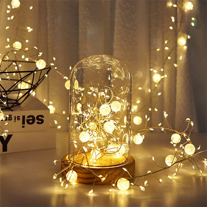 Fireworks Fairies Twinkle Cluster String Light