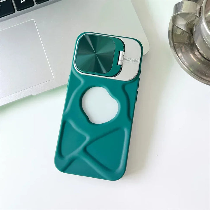 Magsafe Silicone Lens Flip IPhone Case