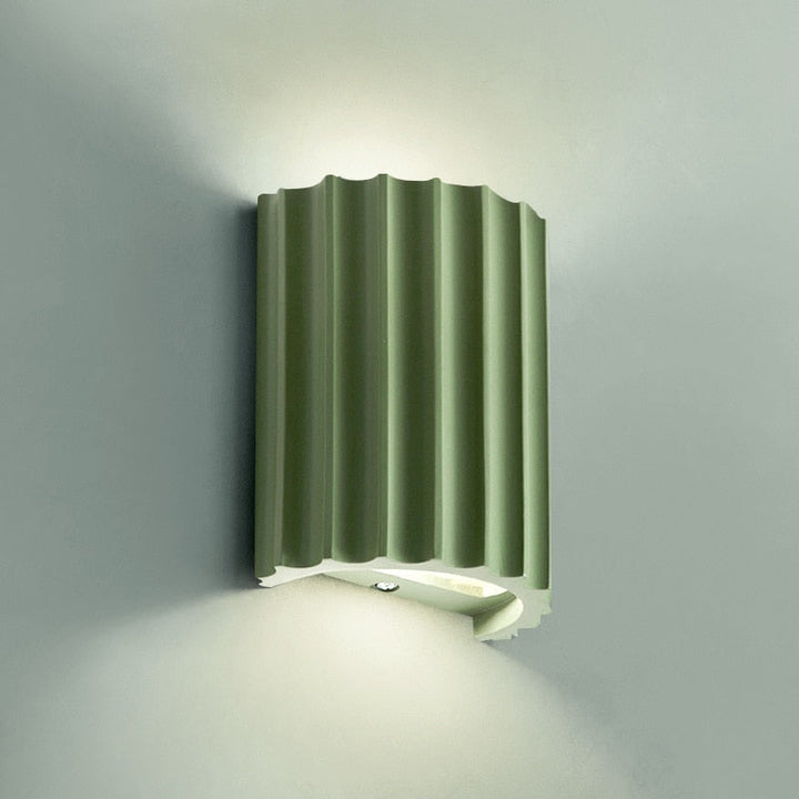 Folding color Resin LED Wall Light Lamp