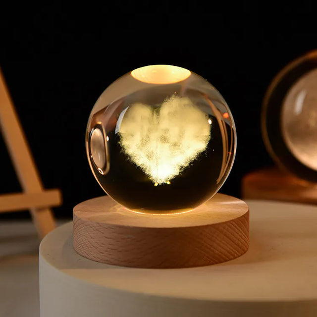 Glowing 3D Crystal Night Lights – Unique Gifts for All Occasions