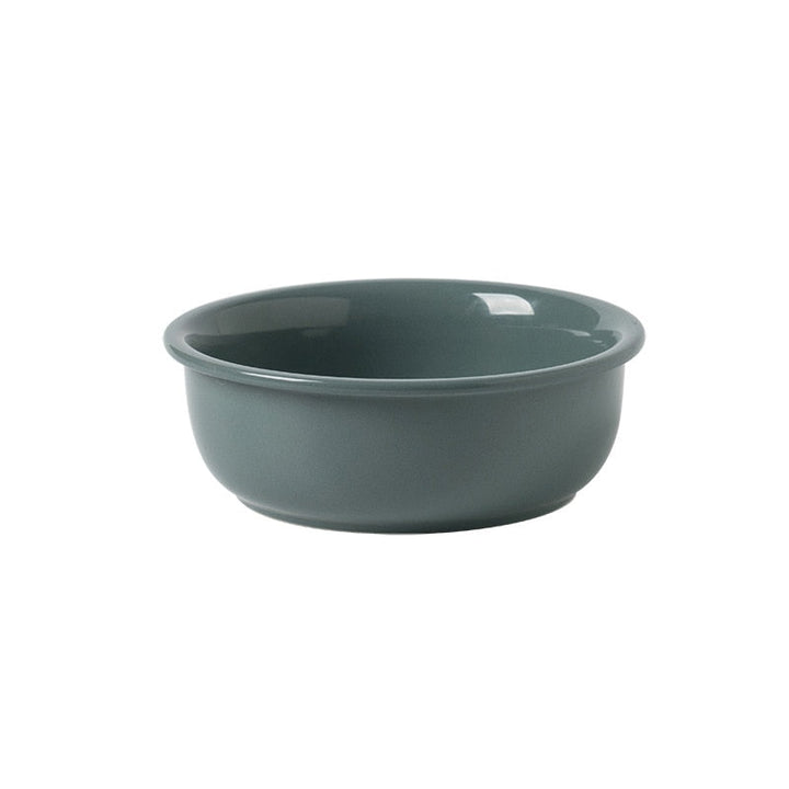 Misha Ceramic Elevated Cat Bowl with Wooden Stand