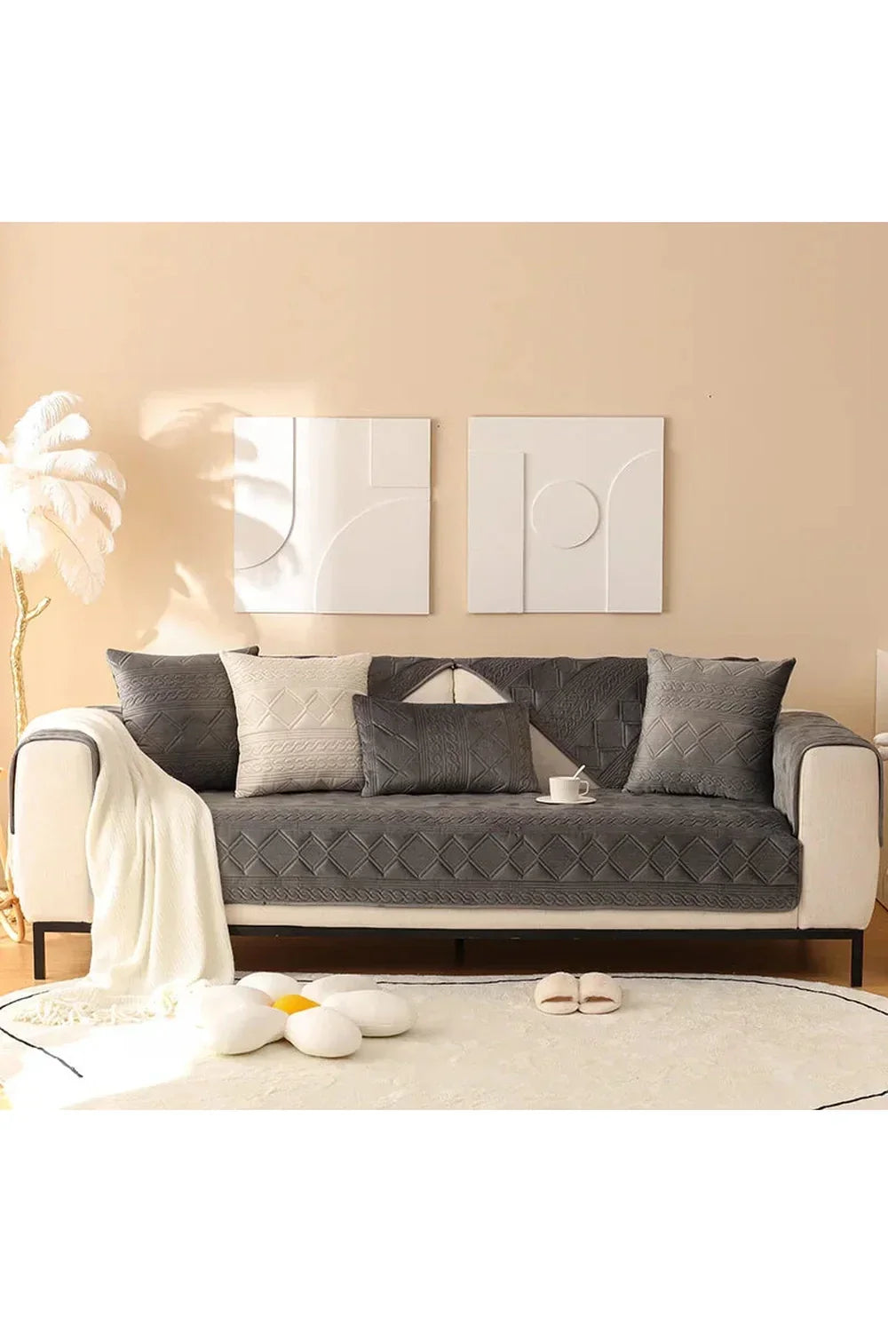 Dutch Velvet Sofa Cover |