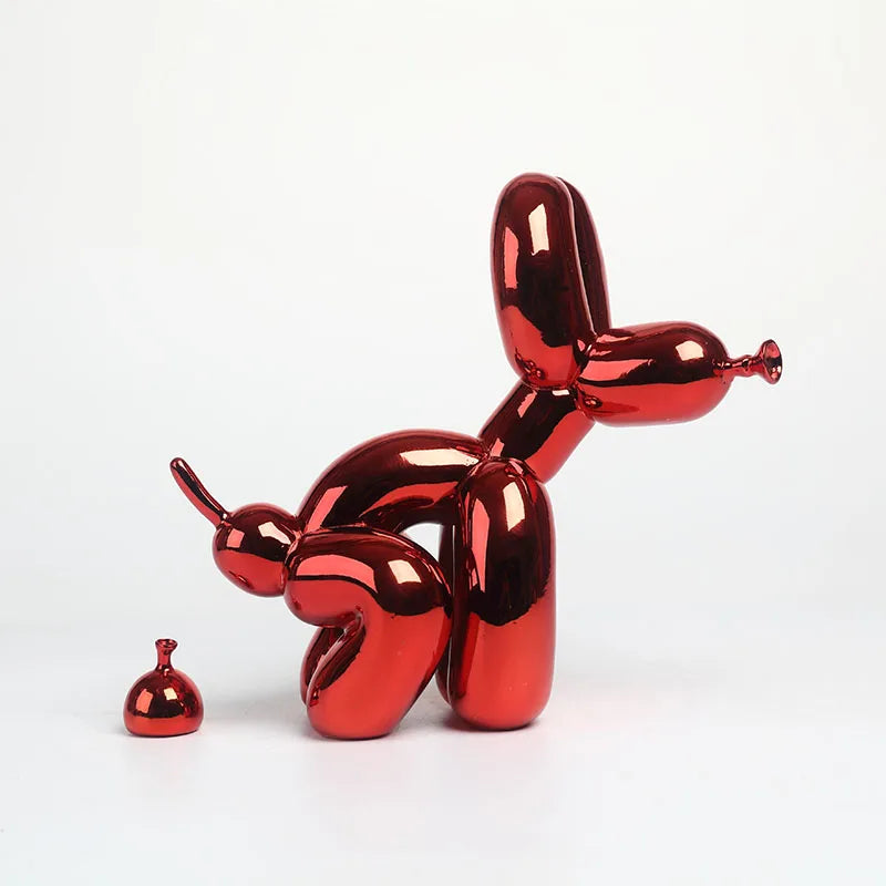 Minimalist Balloon Dog Ornament