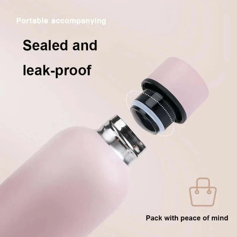 Creative stainless steel water bottle