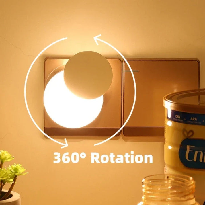Nuvilux LED night light with twilight sensor | plug light EU/US | 0.3W | For children&