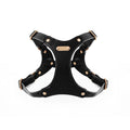 Adjustable Leather Dog Harness with Custom Engraving