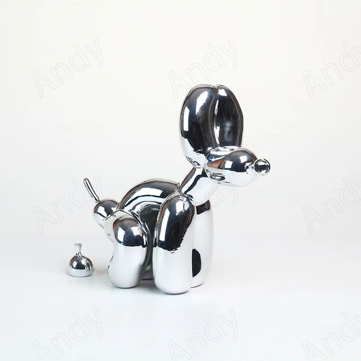 Minimalist Balloon Dog Ornament