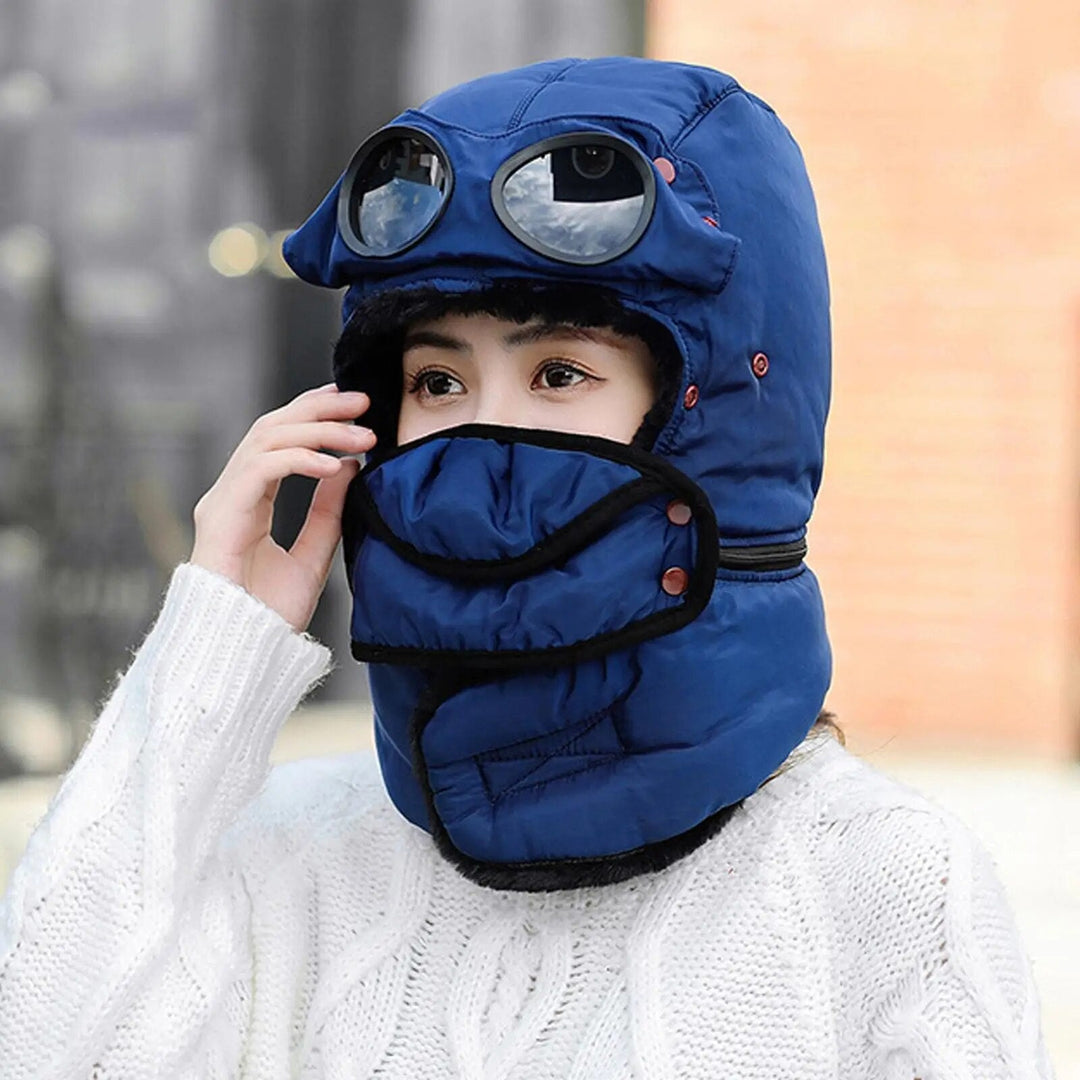 Polar Vision Thermo Windproof Face Covering Beanie