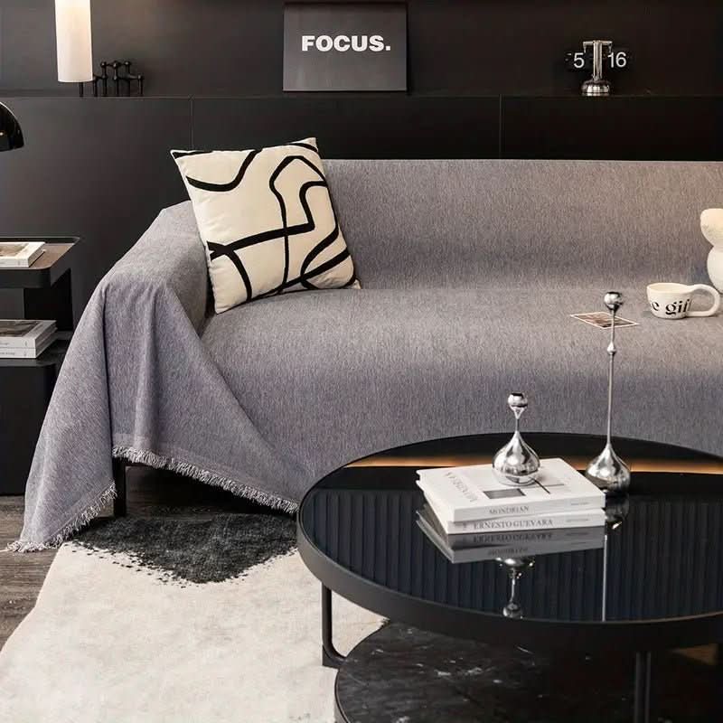 Minimalist Sofa Cover, Spill Proof and Easy Care