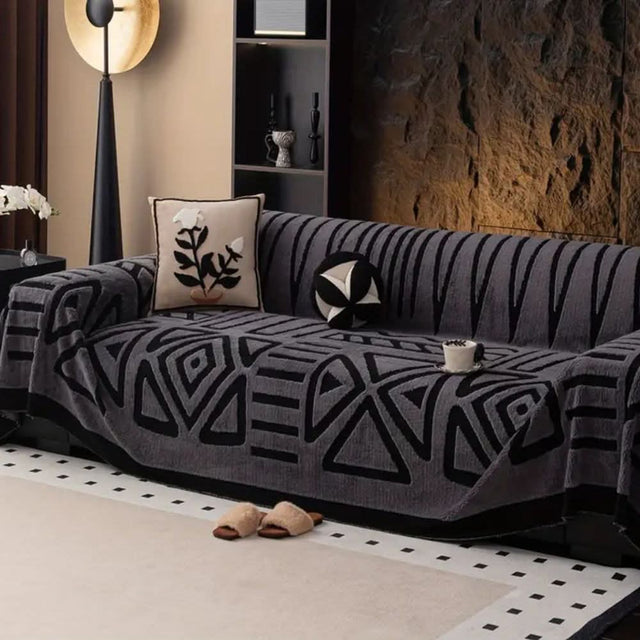 Soft, durable microfiber sofa cover, non-slip and easy to care for