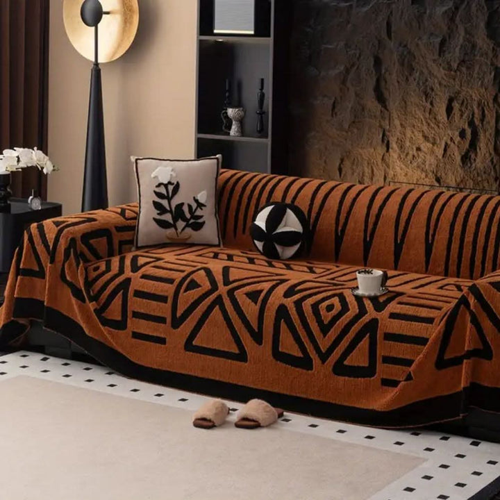 Soft, durable microfiber sofa cover, non-slip and easy to care for