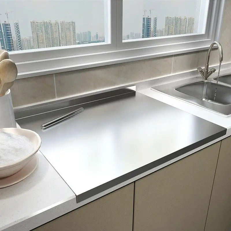 SteelEdge – Hygienic stainless steel cutting board with non-slip and sleek edge design