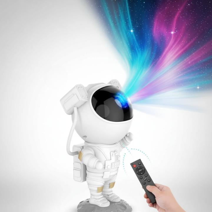 Star Projector Astronaut Lamp Adjustable LED Night Light Galaxy