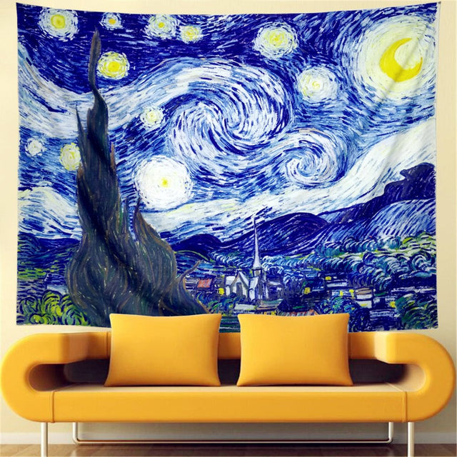 Starry Night Wall Tapestry