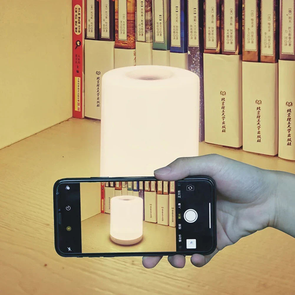 Touchless rechargeable table lamp | Dimmable LED table lamp with USB connection