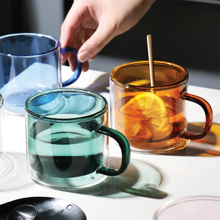 DoublyMug | Tinted glass mug for hot beverages