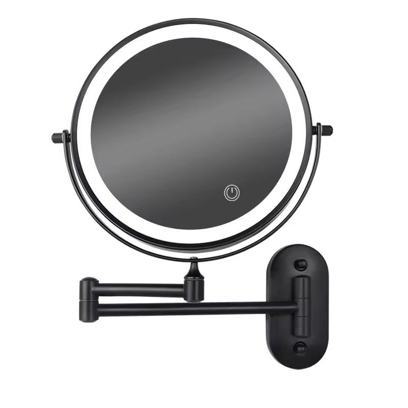 Cosmetic Mirror VisoGlow | 3 Light colors | 3x Magnification | Wireless &amp; Rechargeable