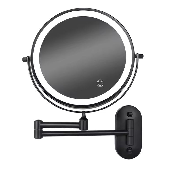 Cosmetic Mirror VisoGlow | 3 Light colors | 3x Magnification | Wireless &amp; Rechargeable
