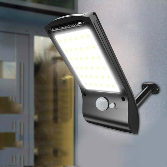 Solar lights outdoor 36 LED super bright solar lamp 280LM motion sensor security lights wireless waterproof flexible wall lights