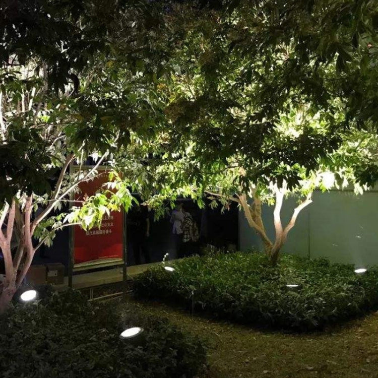 LED Floodlight COB Outdoor Waterproof Spotlight Billboard Lamps Garden Lamp, color: 10W 7 colors